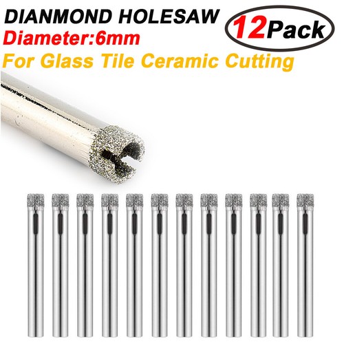 12x diamantbohrer 6mm - 12x,