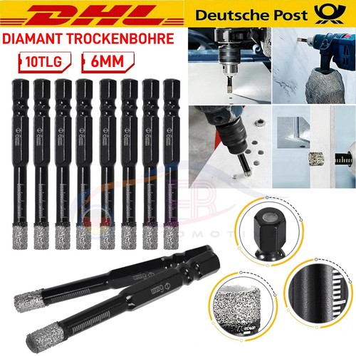 10x diamant bohrer - 10x,