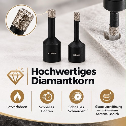 M14 diamantbohrer 10 mm - 10,