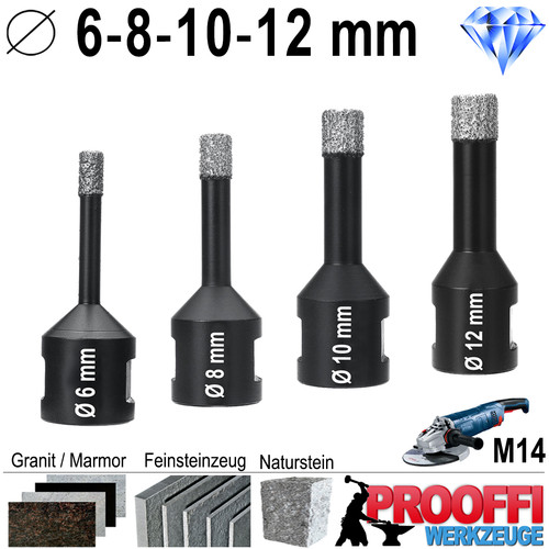 Diamant bohrkrone ø 6mm - x,