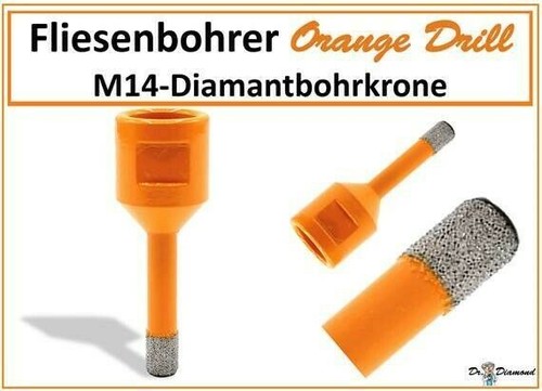 M14 diamantbohrer fliese - m14,